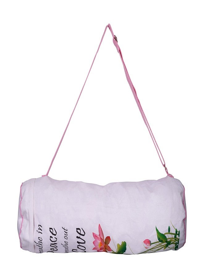Eco Corner Cotton Lotus Yoga Mat Bag - Image 3