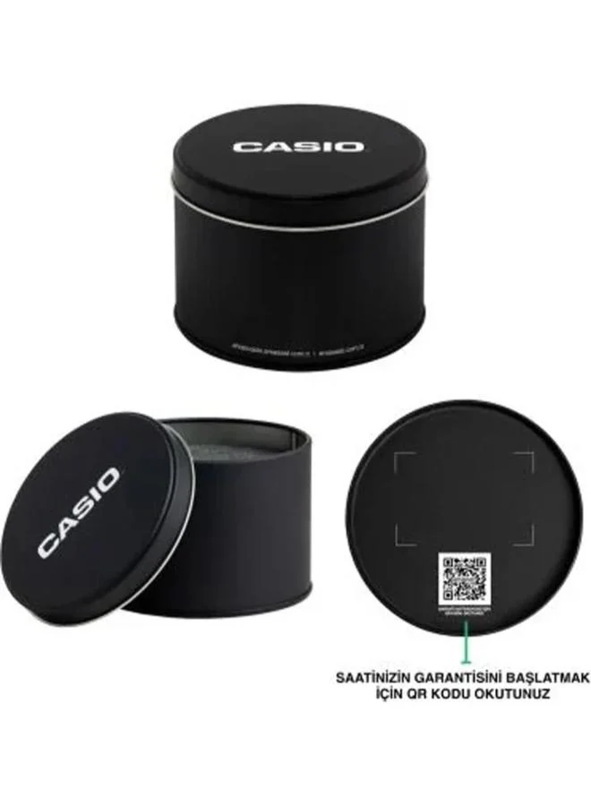 CASIO Men's Stainless Steel Analog Watch MTP-1302DA-2A1VDF - 38.5 mm