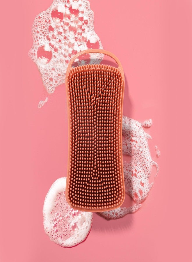 Nature Spell Silicone Body Scrubber, Dual-Sided Exfoliator & Cleansing Brush, Waterproof - Image 5