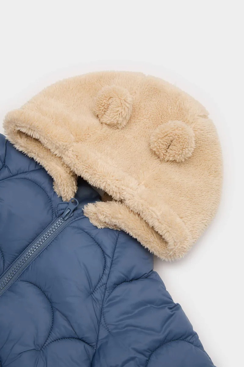 ديفاكتو Baby Boy Hooded Puffer Jacket