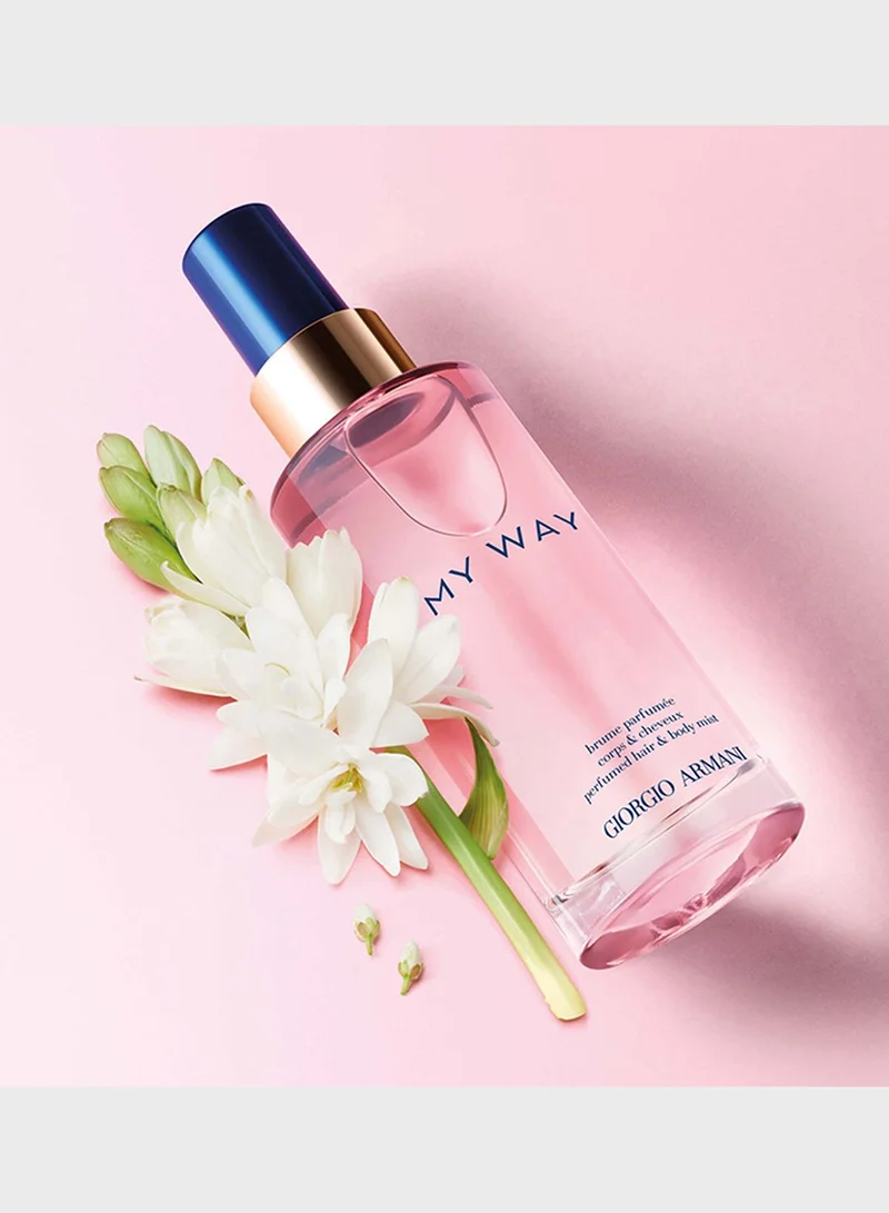 armani My Way, The New Perfumed Hair & Body Mist - 90Ml