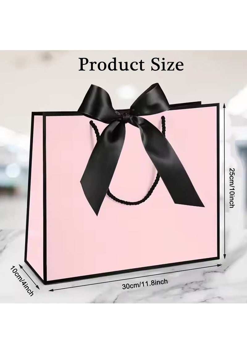 Generic Reusable Paper Gift Bags Set, 1 Greeting Cards, 5 Tissues Paper, for Birthdays, Weddings, Valentine's Day, Party, Mother's Day - Image 3