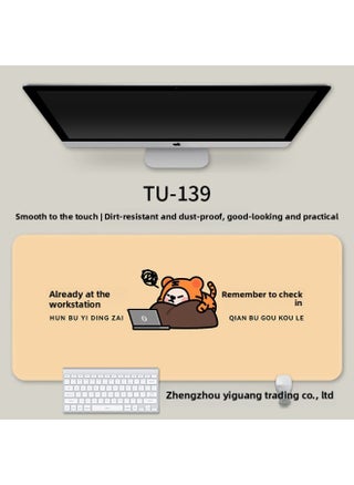Mouse Pad Oversized Creative Text Office Desk Pad For Workers E-sports Keyboard Pad Crayon Small Mouse Pad-Color:1200*600*3-Pattern:TU-139 [remember To Clock In]] - pzsku/ZFFBBA4FD58DC5E4A5453Z/45/1745248882/e93d5536-1f45-4470-b9ed-cb6ed7b8cae6