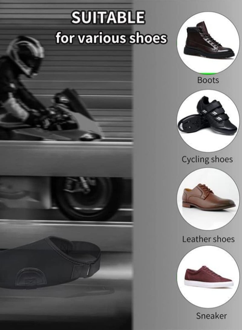 كابتن تيك Motorcycle Shift Pad Shoe Boot Cover Protective Gear Motorcycle Shifter Shoe Protector Motorcycle Accessories for Men - Image 5