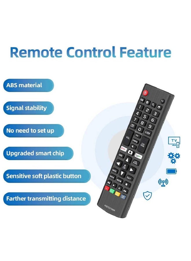 HuHa BN59-01315D Replacement for Samsung Remote Control and Smart 4K Ultra UHD Curved Series 8/7/ 6 TV HDTV LED, UN 32/40/ 43/50/ 55/58/ 65/75 inch N/NU/RU Series 5300 - Image 3