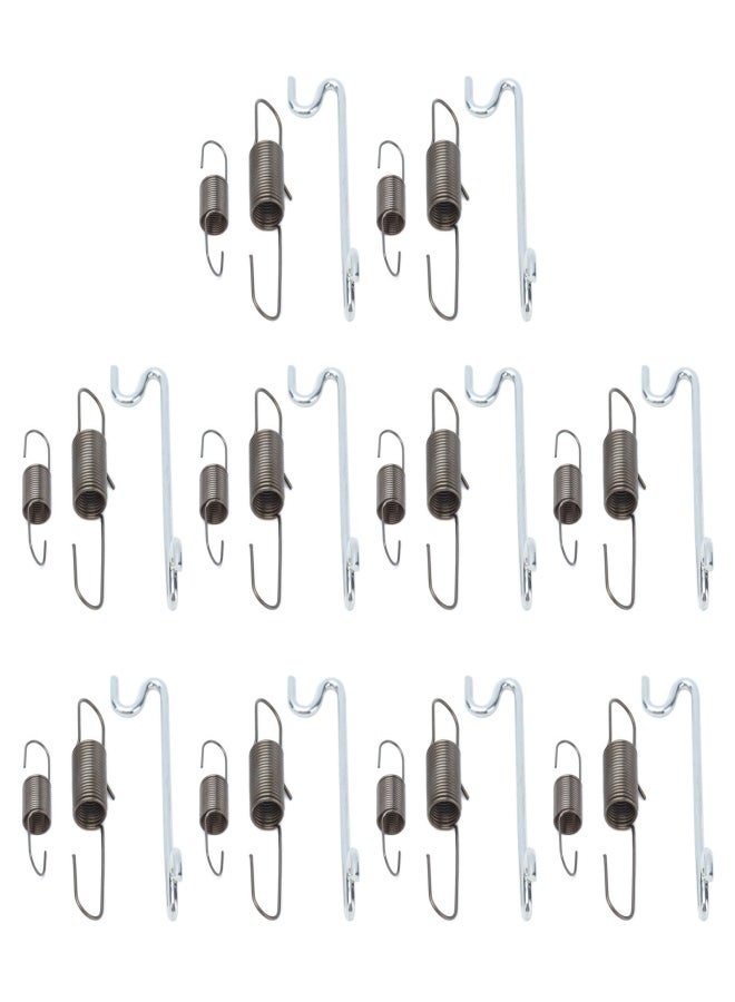 مجموعة قطع غيار مكونة من 10 قطع: زنبرك إرجاع الخانق، قضيب منظم السرعة، سبيكة معدنية - Image 5