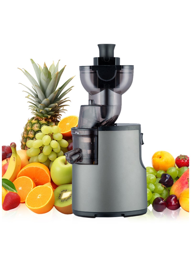 Smart Rahah JE-V9 Professional Slow Juicer with Dual Filtration System, 100mm Wide Feeding Chute, 220-240V Cold Press Juicer for Fruits & Vegetables, Quiet Juicer for Home Use, Easy Clean Juicer Machine, Commercial Grade Home Juicer 5.2KG Lightweight Design 