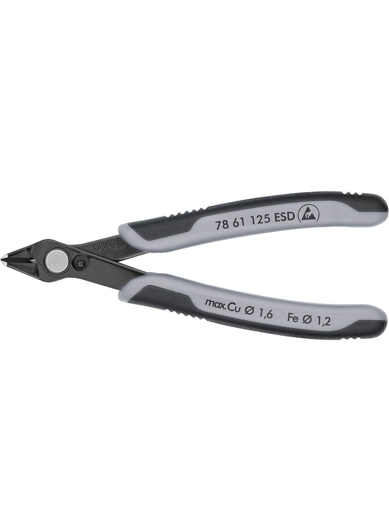 KNIPEX كينيبيكس 78 61 125 ESD قواطع إلكترونية سوبر ESD مصقولة بمقابض متعددة المكونات 125 مم - Image 2