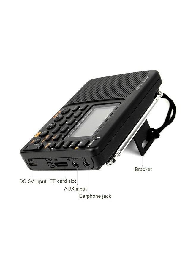 Retekess - FM Radio Multiband Radio Receiver V293 Black - Image 1