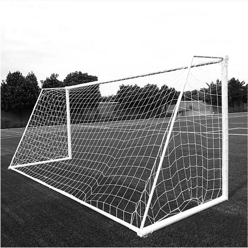 Aoneky Soccer Goal Net 24 x 8 Ft Full Size Football Goal Post Netting NOT Include Posts 16 x 7 Ft 25 mm Cord