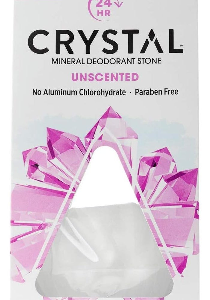 Crystal Essence Unscented Mineral Deodorant Stone - 5 Ounce (Pack of 6) - Image 2