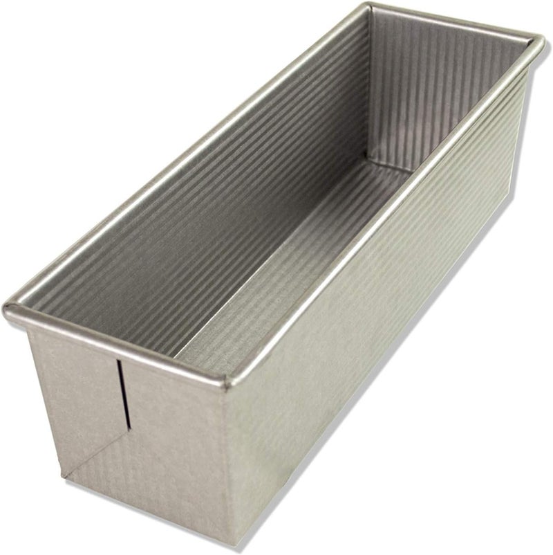 USA Pan Bakeware Pullman Loaf Pan, Large, Silver - Image 1