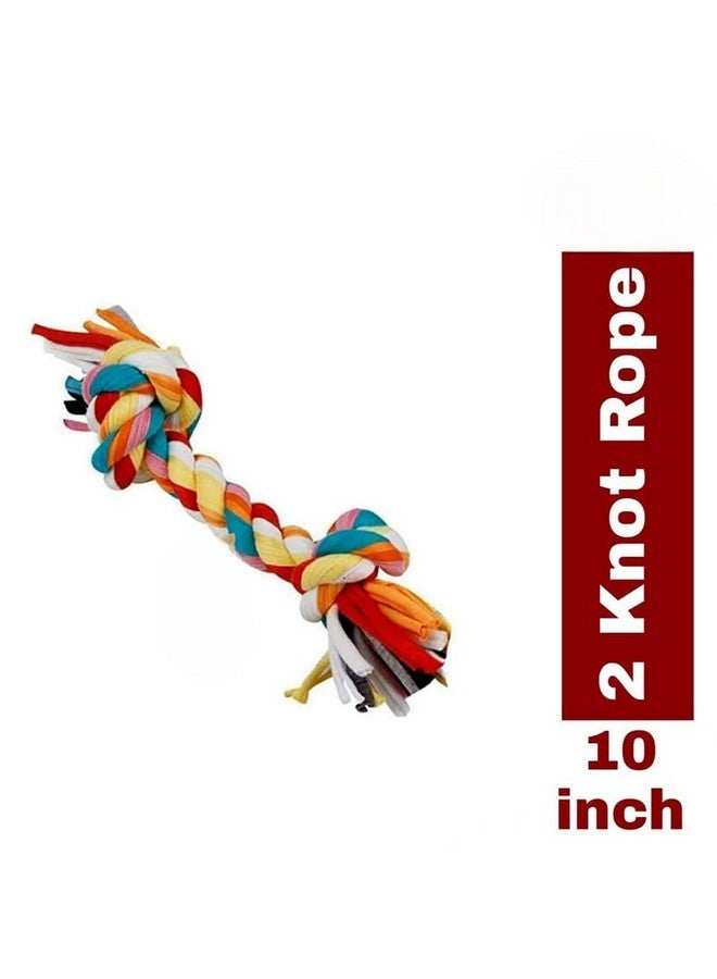 بت ألعاب الكلاب الجذابة حبل للتسنين وإكسسوارات الجراء لعبة للحيوانات الأليفة الكبيرة والصغيرة وجميع الجراء. الأفضل للراعي الألماني والبيجل واللابرادور، مجموعة شد الحبل التفاعلية (7 حبال) - Image 5