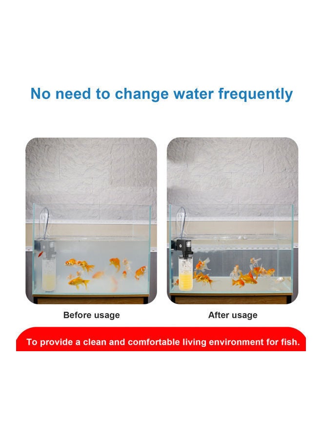 NIBEMINENT 18W HX-1180F Aquarium Filter Black/Yellow - Image 3