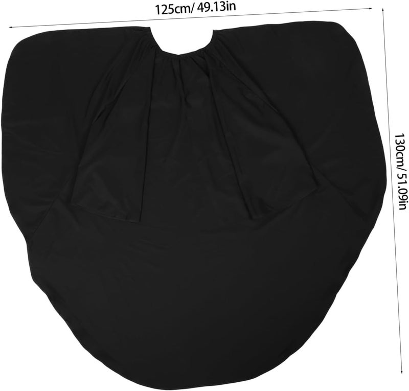 FRCOLOR Daily Haircut Apron Hair Cutting Cape for Salons and Foldable Hairdressing Gown Simple Design for Daily Use Hair Cape - Image 2