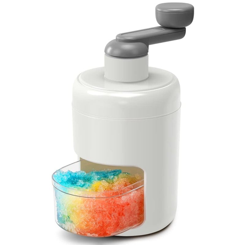 MAHOSTAV MAHOSTAV Ice Crusher Machine for Home Ice Gola Maker Machine with Stainless Steel Blades Snow Flakes Ice Cream Machine Easyoperated Shaved Ice Maker for Snow Cones Slushies Cocktails  - Image 1