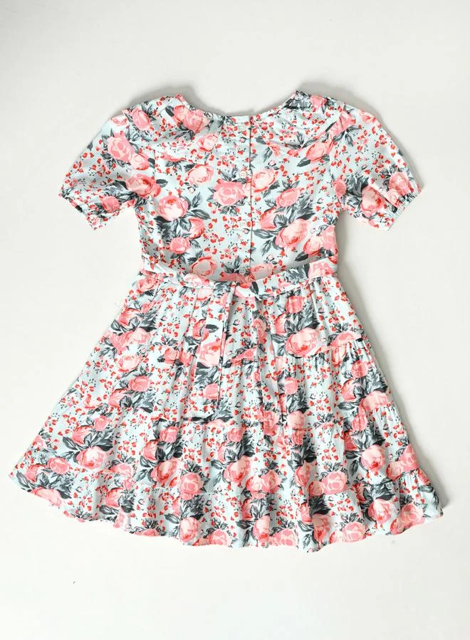 BELLA MODA Floral Print Dress