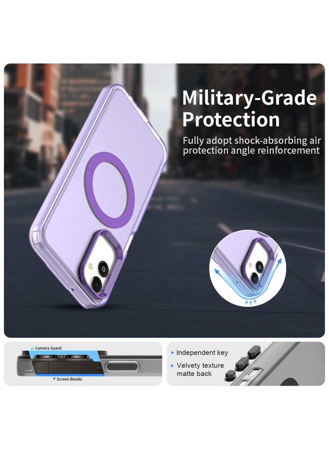 S-TOP Case For Samsung Galaxy F14 5G Candy Magsafe PC Hybrid TPU Phone Case - Image 2