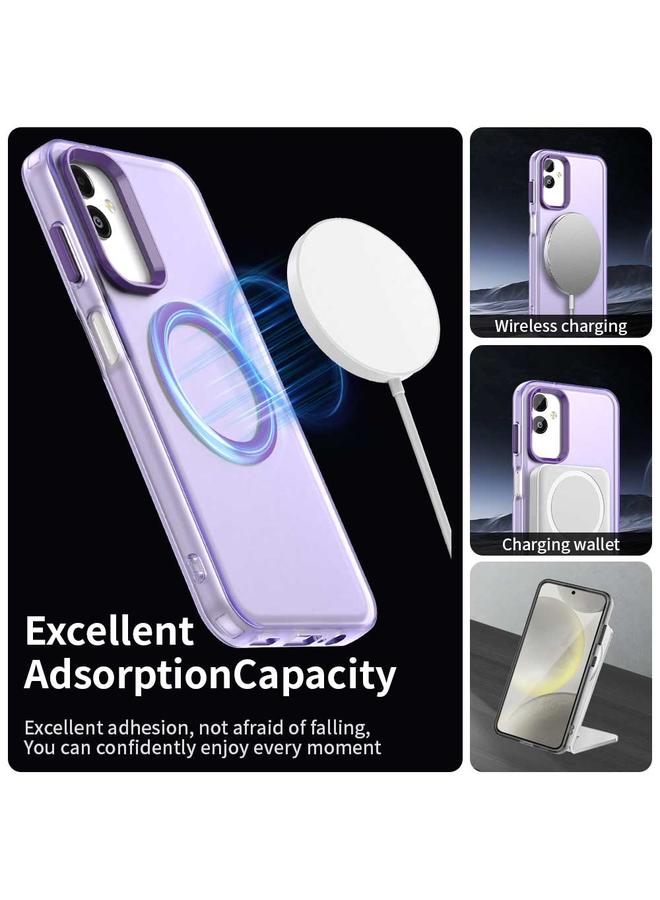 S-TOP Case For Samsung Galaxy F14 5G Candy Magsafe PC Hybrid TPU Phone Case - Image 3