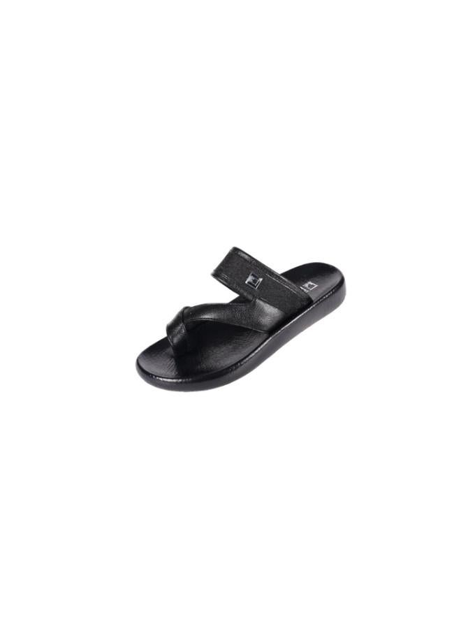 barjeel uno 008-3580 Barjeel Uno Boys Arabic Sandals B-63014 Black - Image 1