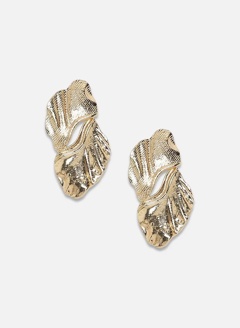 سوهي أقراط ريبل ألور المتدلية - ذهبي شامبين