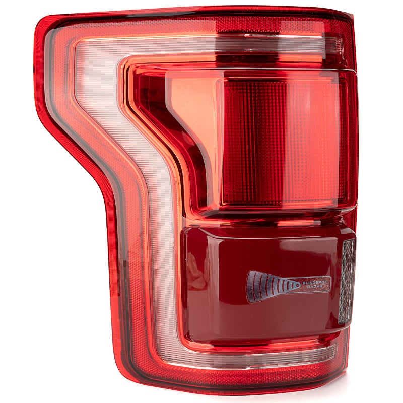 Tail Light Assembly Compatible With 20152017 Ford F150 Left Driver Side LED Rear Brake Lamps With Blind Spot ReplacesHL3Z13405D Module NOT Included