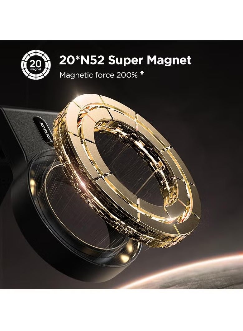 TIGER Magnetic Airplane Phone Holder – Travel Essentials | 360° Rotatable, Hands-Free Desk & Car Mount for iPhone 16 Pro Max & Smartphones | Secure & Convenient Mount for Travel, Driving & Work, Universal Fit - Image 4