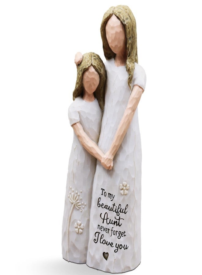 AcowSpt Aunt Gifts, Best Aunt Ever Gifts, Auntie Gift Ideas, Aunts Birthday Gift, Aunt, Sculpted Hand-Painted Figurine - Image 1