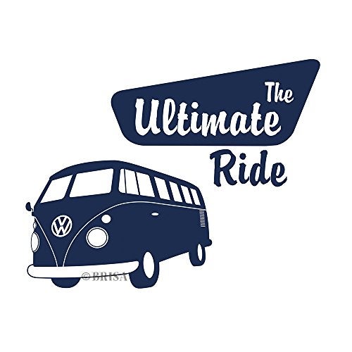 BRISA VW Collection - Volkswagen Napkins Table Paper Tissues with VW T1 Bus Campervan Motif (The Ultimate Ride/White/3-ply) - Image 3