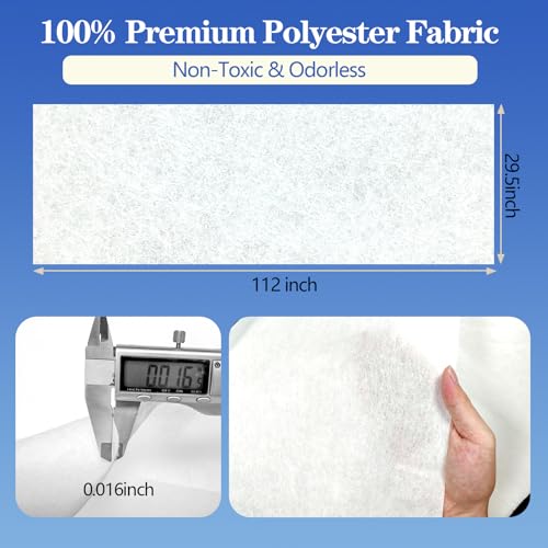 Demiwise MERV 8 Air Filter Material -23 Ft² Cut to Fit Air Filter Media for Home HVAC, Furnace, AC & Purifier -Filters Dust and Pet Dander as Small as 3.0 Microns-Easy DIY with Hook Tape - Image 3