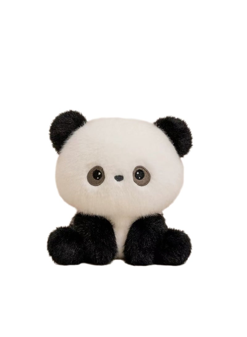 14cm Desk Companion Doll Small Ornaments High Quality PP Cotton Material Cute Plush Toy Companion Doll Ornaments Study Companion Birthday Gift (Panda) - Image 1