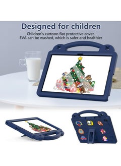 VKL Samsung Galaxy Tab A9 Plus 2023 Released 11 inch case for Shockproof Stand Hand-Held for Galaxy Tab A9+ 11.0" Cover (Navy Blue)  - Image 3