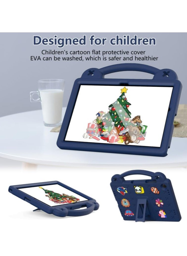 VKL - Samsung Galaxy Tab A9 Plus 2023 Released 11 inch case for Shockproof Stand Hand-Held for Galaxy Tab A9+ 11.0" Cover (Navy Blue) - Image 1