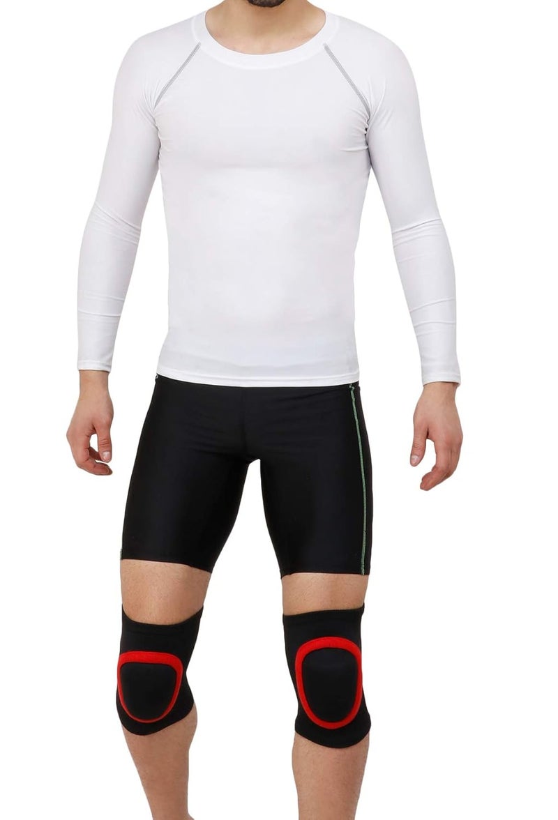 NEVER LOSE Volleyball Kneepad (Red, Adult) - Image 3