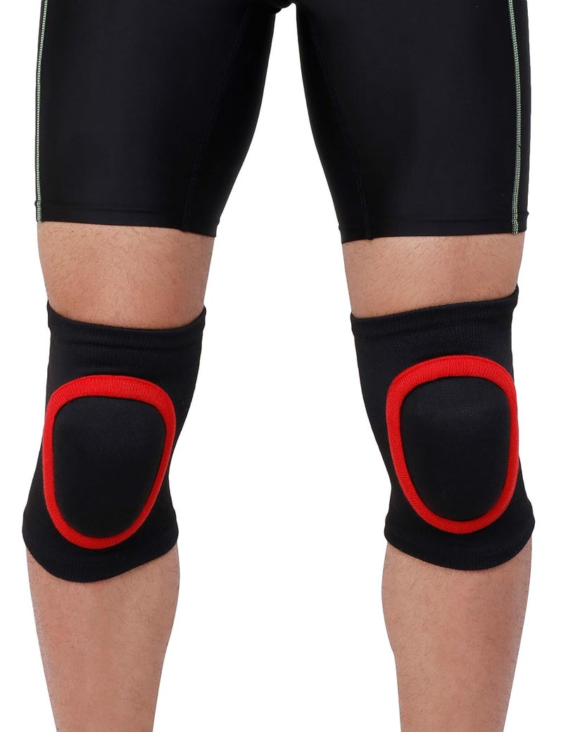 NEVER LOSE Volleyball Kneepad (Red, Adult) - Image 1