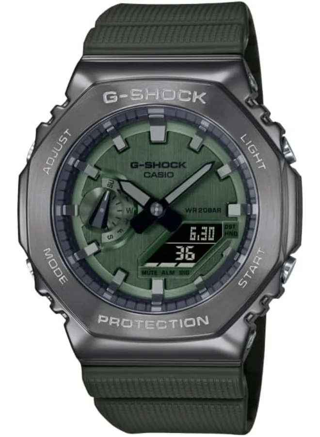 G-SHOCK Men's Resin Analog-Digital Watch GM-2100B-3ADR - 44.4 mm