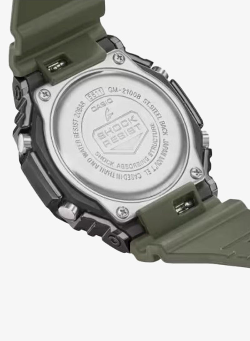 G-SHOCK Men's Resin Analog-Digital Watch GM-2100B-3ADR - 44.4 mm - Image 4