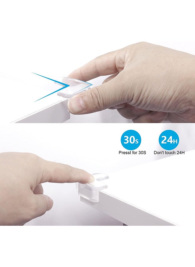 SKY-TOUCH Pack Of 12 Corner Protectors, L-Shaped  - Image 4