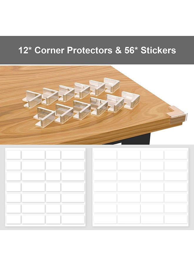 SKY-TOUCH Pack Of 12 Corner Protectors, L-Shaped  - Image 2