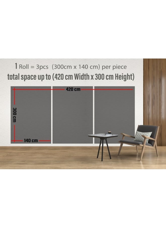 Home Gallery - Moroccan Effect Self Fabric Wallpaper Covers An Area ​​Up To 4.2Mx3M With Adhesive  And Smoothing Tool - Image 1