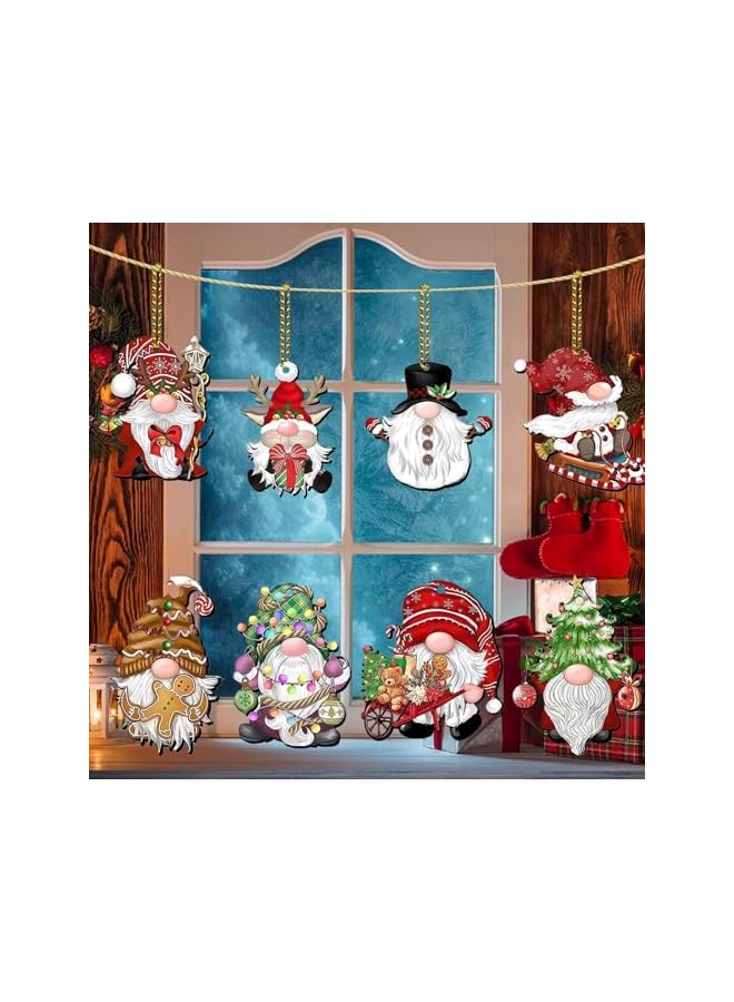 The Bros The Bro 24Pcs Christmas Hanging Ornaments, Hanging Decor for Christmas Tree, C-hristmas Elf Decoration, Santa C-hristmas Decor for Tree Gift Home Party Suitable for party decoration - Image 5