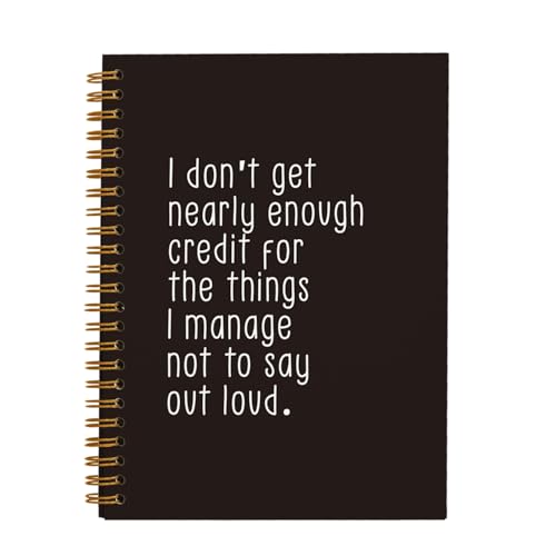 OXW Funny Office Work Gifts, Funny Notebook Journal for Coworkers, Funny Gifts for Women Men Coworkers Adults, Funny Cool Gifts for Coworkers, Sarcastic Gifts for Women(5.5'' X 8.3'') - Image 1