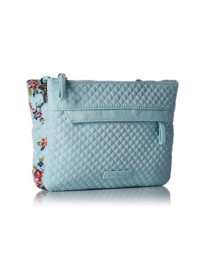 Vera Bradley حقيبة كتف قطنية مخصصة بتصميم مميز مع حماية RFID - Image 2