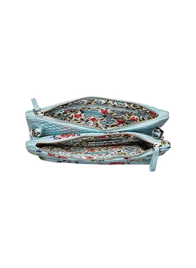 Vera Bradley حقيبة كتف قطنية مخصصة بتصميم مميز مع حماية RFID - Image 5