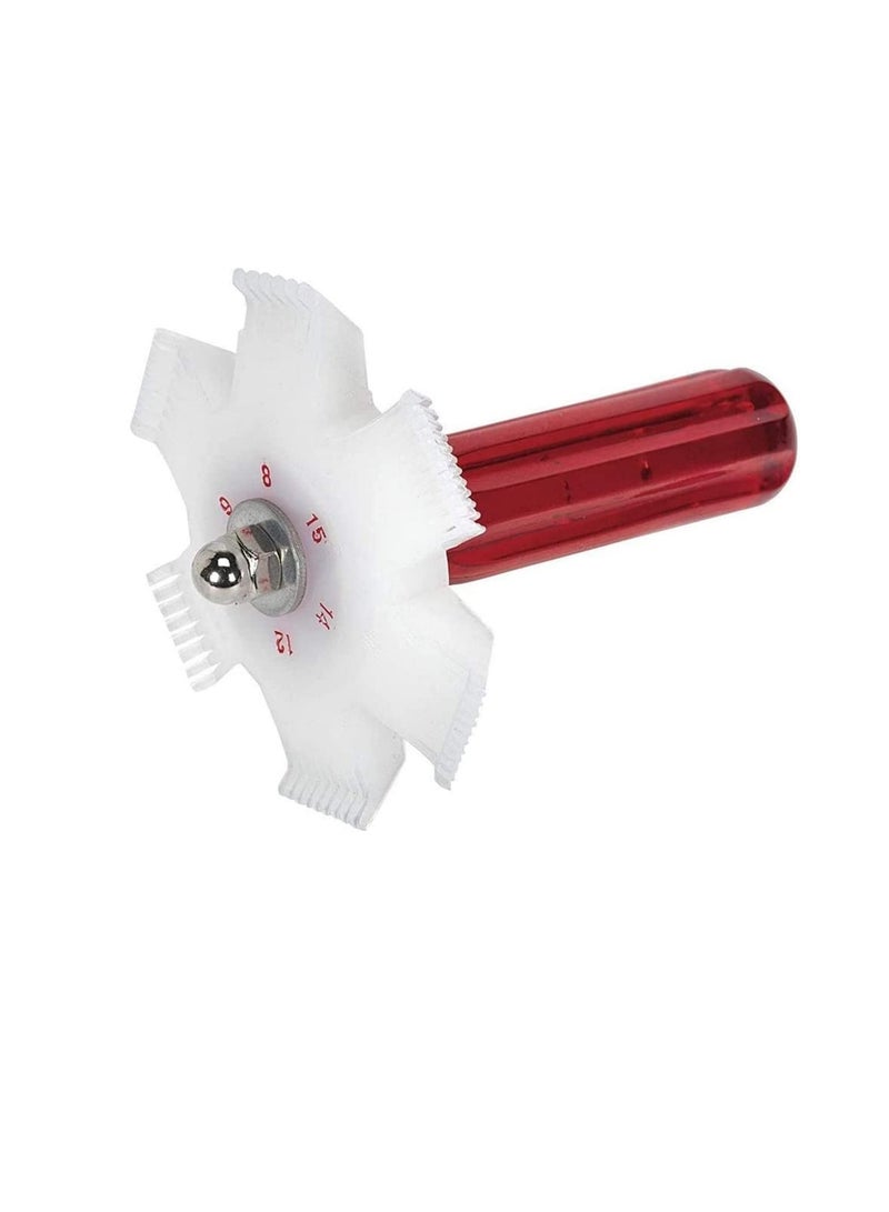 6-in-1 Air Conditioner Fin Comb Radiator Straightener Cleaner Condenser Fin Cleaning Brush for All Condenser and Evaporator Coil and Car Radiators - Image 1