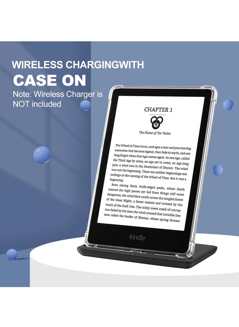 SYOSI Clear Case for 6'' Kindle 11th Generation 2022 (NOT FIT Paperwhite/Oasis), Ultrathin Slim Flexible Silicone TPU Back Cover, Lightweight Transparent Skin for Kindle 2022 - Image 5