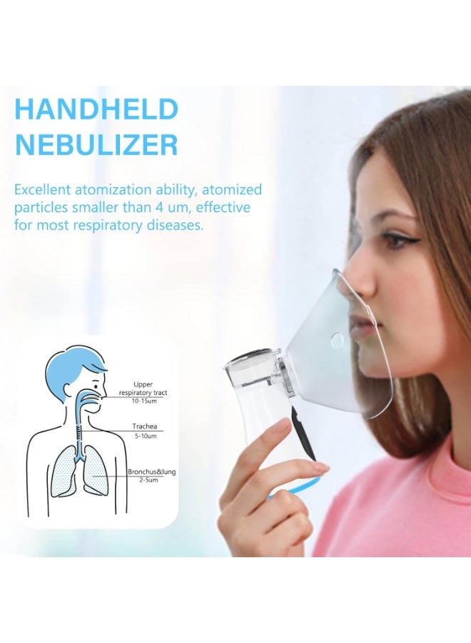 Portable Nebulizer – Rechargeable & Low-Noise Handheld Device – LED Display for Comfortable Daily Breathing at Home & Travel - Image 3