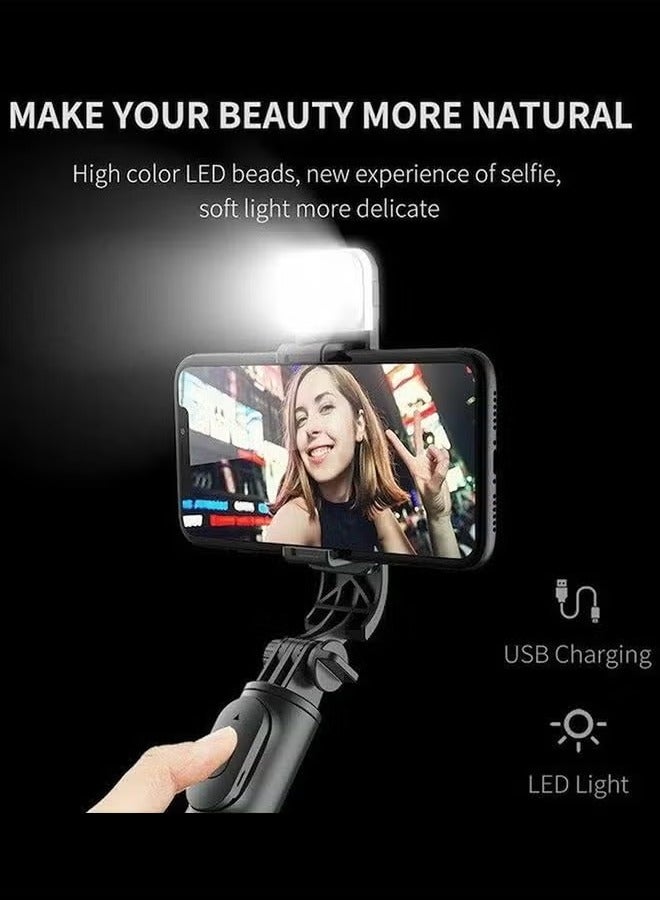 JAJEEK Q07 Bluetooth Selfie Stick Tripod – 3-in-1 Extendable and Foldable Phone Tripod with Wireless Remote, Detachable Fill Light, and 360° Rotation – Portable Selfie Stand for iPhone, Android, Samsung, Huawei & Smartphone Photography – Lightweight Travel-Friendly Design - Image 5