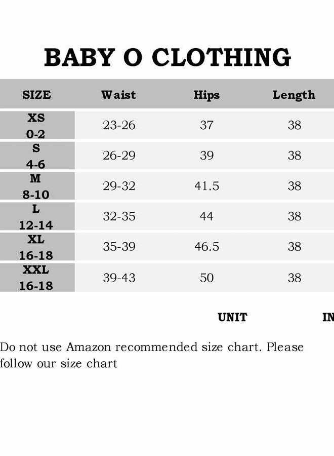 BABY O Women's Ankle Length Tiered Long Denim Prairie Skirt, Stonewash, S - Image 5