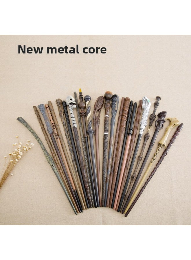 Loquat Harry Potter Magic Wand Metal Core Party  Cane Box Book Does Not Shine 55 Manufacturers-Color:#34 James Potter - Image 3